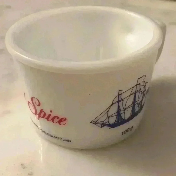 Vintage Old Spice shaving soap dish- Canadian  mug 01 - Picture 1 of 7
